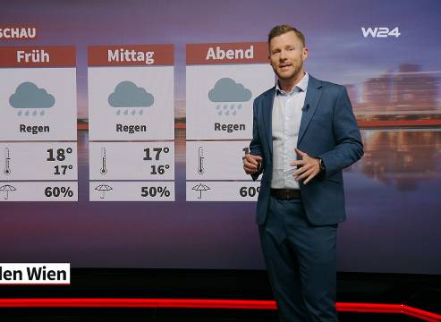 Nach Gewittern bleibt das Wetter in Wien unbeständig