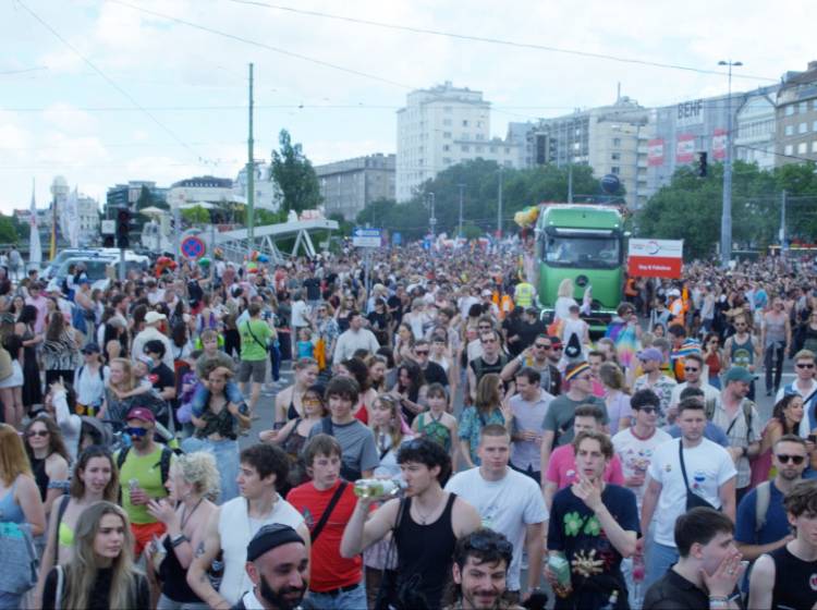 320.000 bei Regenbogenparade auf dem Wiener Ring