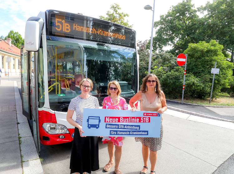 Neue Buslinie 51B soll Öffi-Anbindung im Westen Wiens verbessern