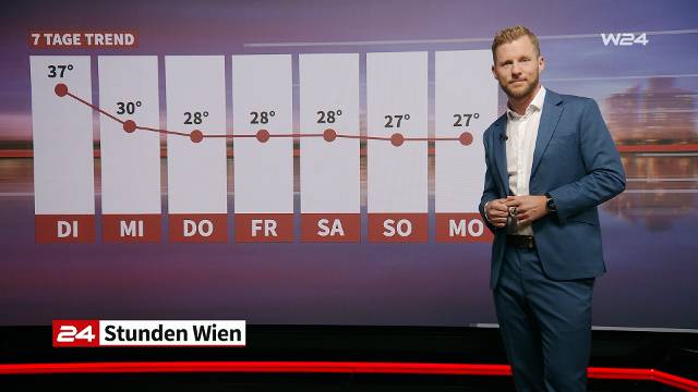 Tropennacht und bis zu 37 Grad vor Wetterumschwung