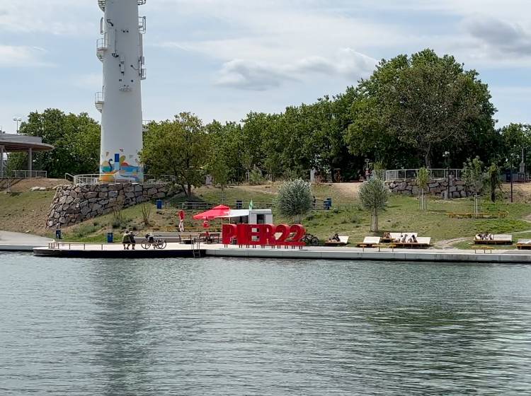 Pier 22: Wiens neuer Sommer-Hotspot