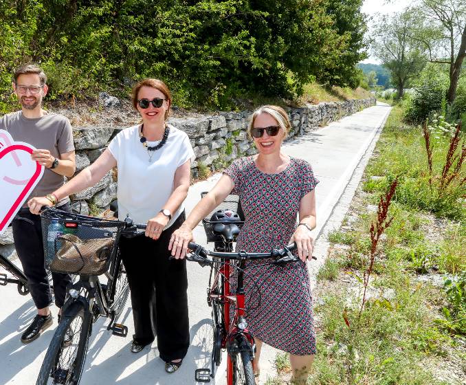 Wienflussradweg jetzt ruckelfrei