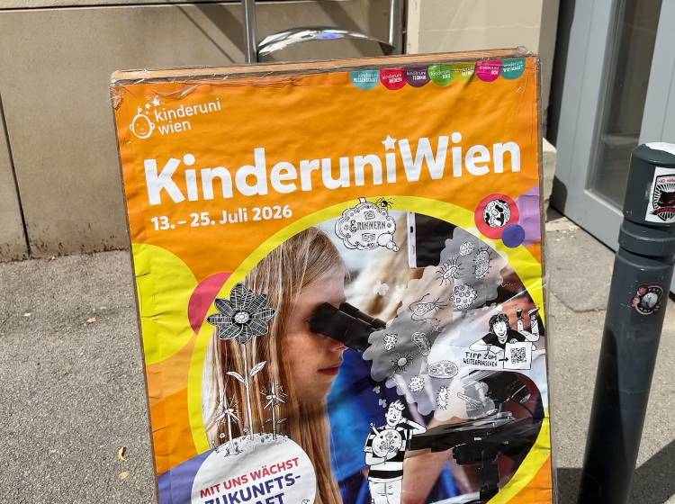 Studieren im Park: Die Kinderuni ist wieder on Tour