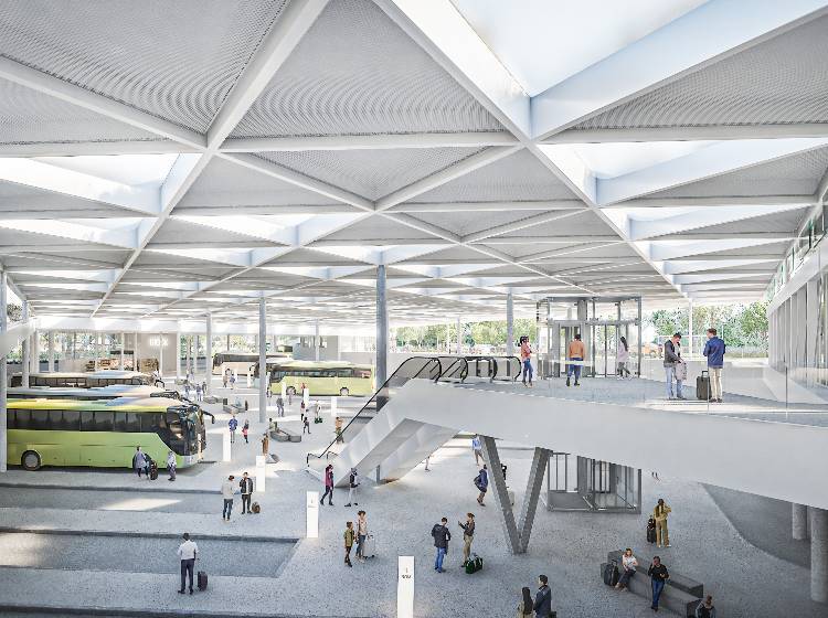 Spatenstich für neues Wiener Fernbusterminal erfolgt