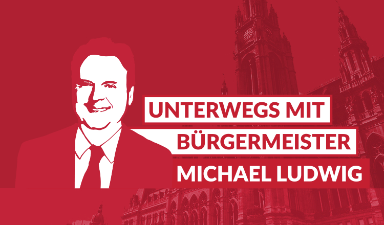 Unterwegs mit Bürgermeister Michael Ludwig