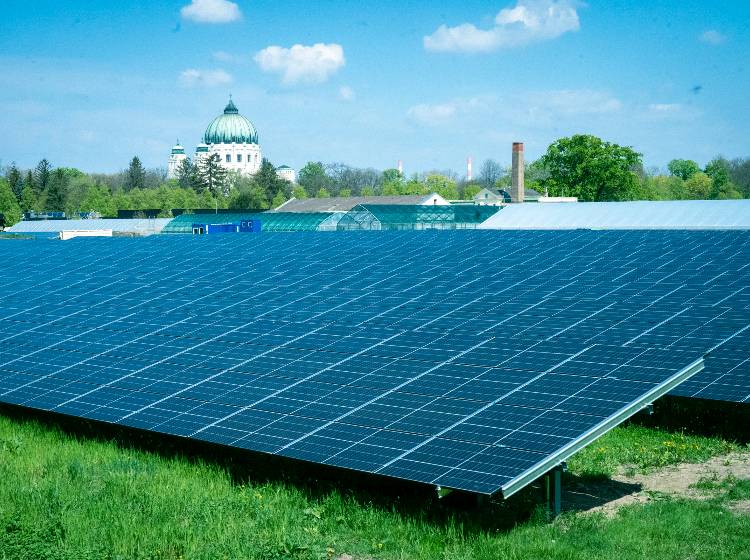 Neues Bürger-Solarkraftwerk am Zentralfriedhof
