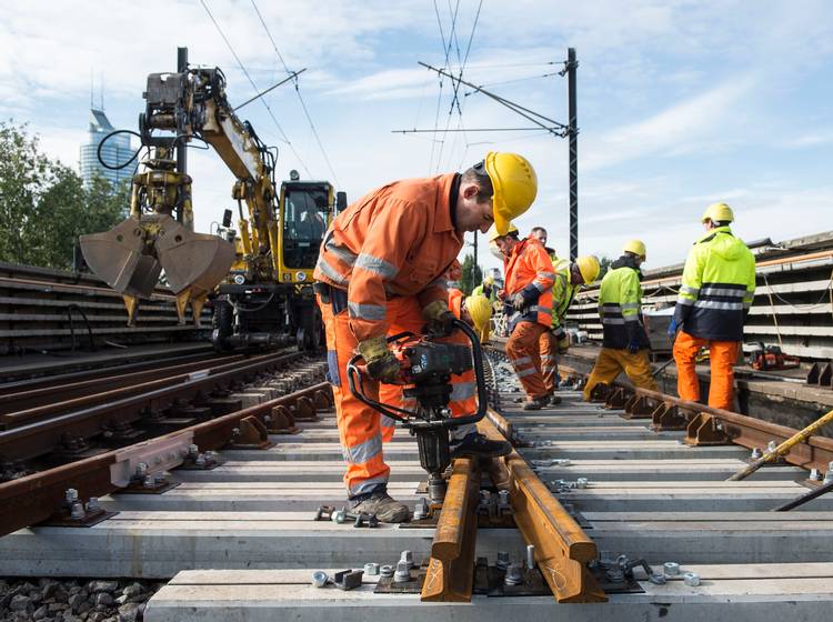 Verkehrsbeschränkungen durch Bauarbeiten