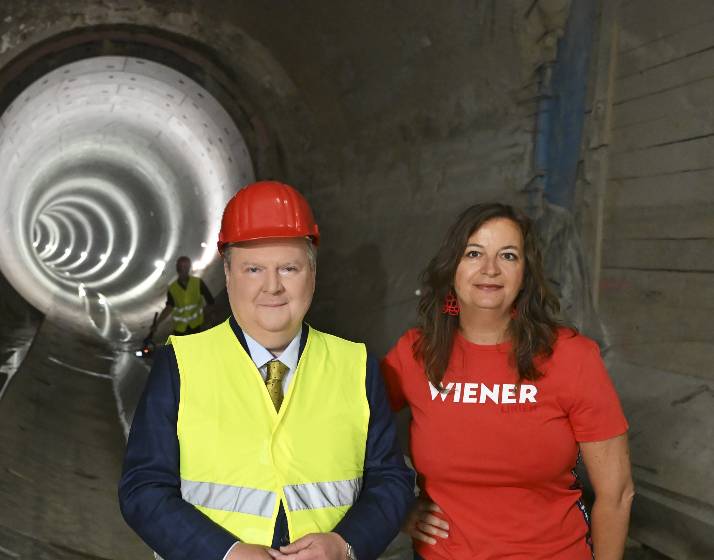 U2/U5: Die Tunnel für die neue Ausbaustufe sind gegraben